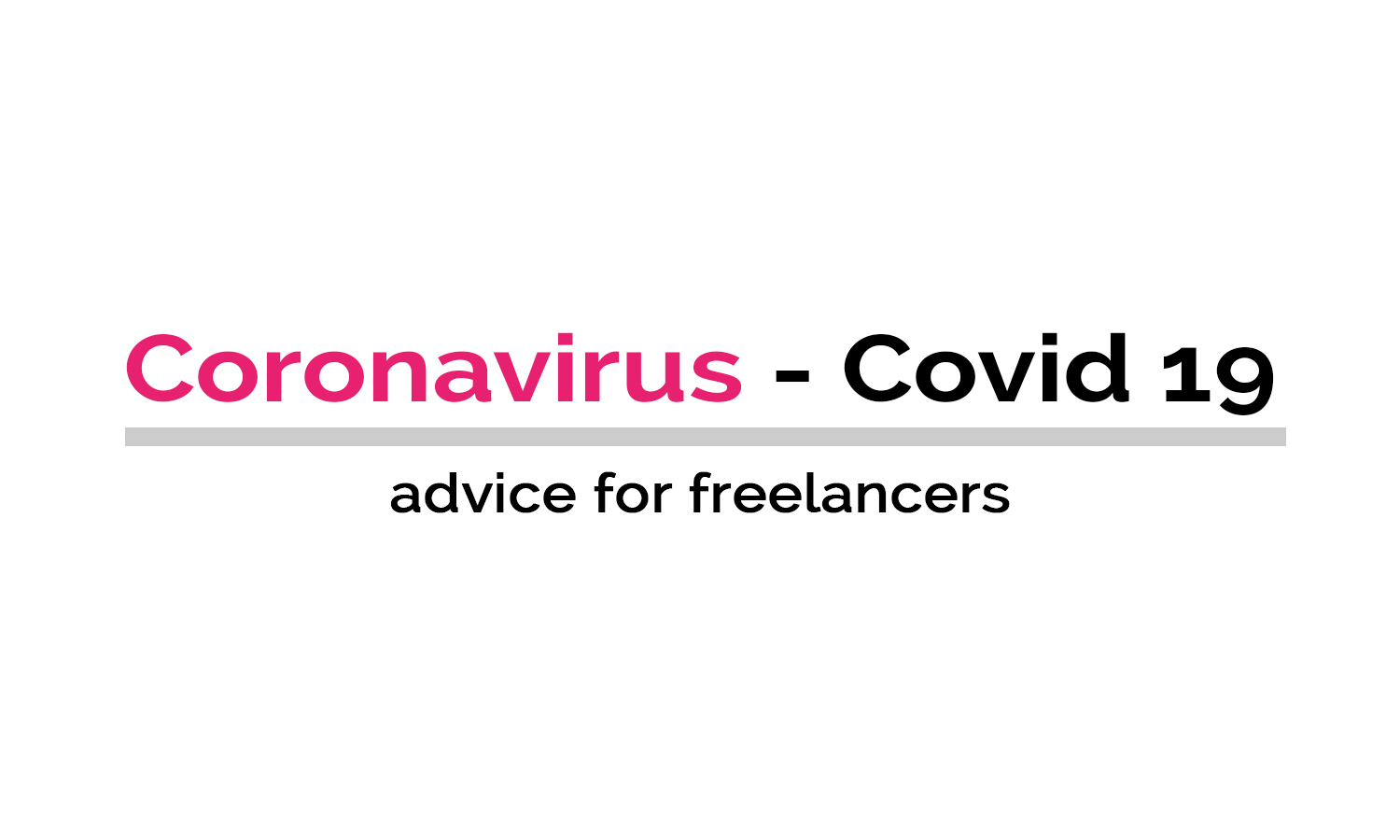 Advice for freelancers 